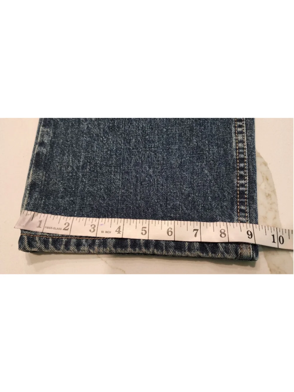 Lee Men's Relaxed Straight Leg Jeans Blue Denim 100% Cotton 36x30 Classic Fit